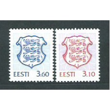 Estonia - Correo 1998 Yvert 305/06 ** Mnh Escudo