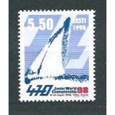 Estonia - Correo 1998 Yvert 320 ** Mnh Barco de Vela