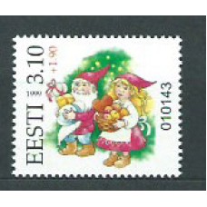 Estonia - Correo 1999 Yvert 349 ** Mnh Navidad