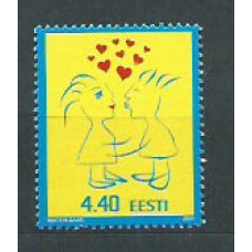 Estonia - Correo 2001 Yvert 378 ** Mnh San Valentin