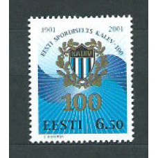 Estonia - Correo 2001 Yvert 386 ** Mnh Deportes