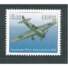 Estonia - Correo 2002 Yvert 418 ** Mnh Avión