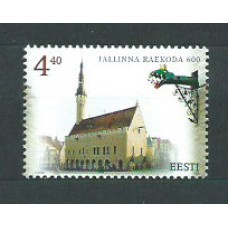 Estonia - Correo 2004 Yvert 467 ** Mnh Hotel de Tallin