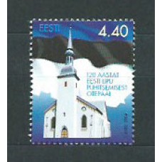 Estonia - Correo 2004 Yvert 468 ** Mnh Iglesia