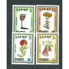 Etiopia - Correo 1984 Yvert 1094/7 ** Mnh  Flores