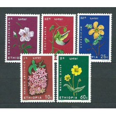 Etiopia - Correo 1965 Yvert 440/45 ** Mnh  Flores