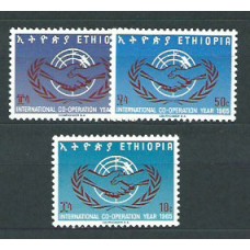 Etiopia - Correo 1965 Yvert 455/57 ** Mnh  ONU