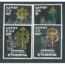Etiopia - Correo 1969 Yvert 549/52 ** Mnh  Cruces de Etiopia