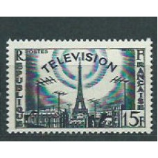 Francia - Correo 1955 Yvert 1022 ** Mnh  Televisión