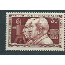 Francia - Correo 1955 Yvert 1033 ** Mnh  Hermanos Lumière