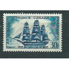 Francia - Correo 1955 Yvert 1035 ** Mnh  Barcos