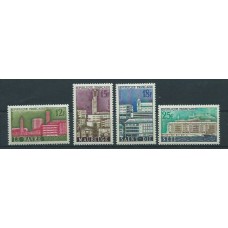 Francia - Correo 1958 Yvert 1152/5 * Mh  Ciudades resconstruidas