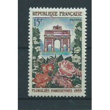 Francia - Correo 1959 Yvert 1189 ** Mnh  Flores