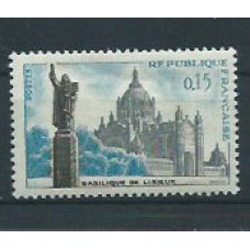 Francia - Correo 1960 Yvert 1268 usado   Basílica de Lisieux