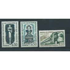 Francia - Correo 1962 Yvert 1335/7 ** Mnh  Resistencia
