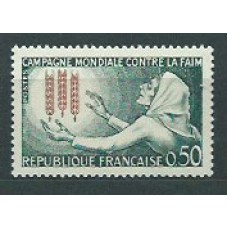 Francia - Correo 1963 Yvert 1379 ** Mnh  Contra el hambre