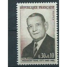 Francia - Correo 1964 Yvert 1412 ** Mnh  René Coty