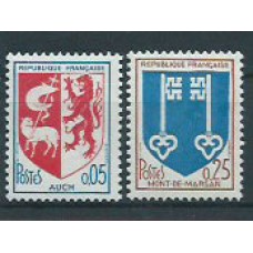 Francia - Correo 1966 Yvert 1468/9 ** Mnh  Escudos