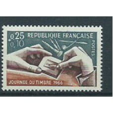 Francia - Correo 1966 Yvert 1477 ** Mnh Día del sello