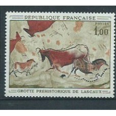 Francia - Correo 1968 Yvert 1555 ** Mnh  Pintura rupestre