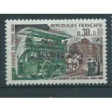 Francia - Correo 1969 Yvert 1589 ** Mnh  Trenes
