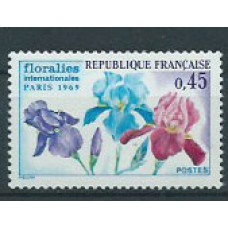 Francia - Correo 1969 Yvert 1597 ** Mnh  Flores