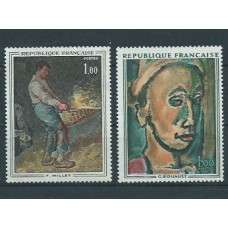 Francia - Correo 1971 Yvert 1672/3 ** Mnh  Pinturas