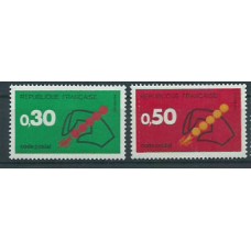 Francia - Correo 1972 Yvert 1719/20 ** Mnh  Código postal