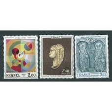 Francia - Correo 1976 Yvert 1867/9 ** Mnh  Arte