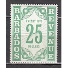 Barbados - Fiscal Postal Yvert 1 ** Mnh