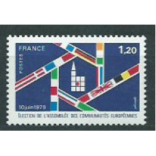 Francia - Correo 1979 Yvert 2050 ** Mnh  Banderas