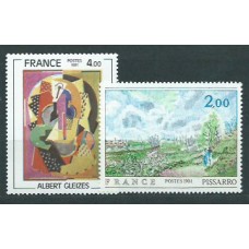 Francia - Correo 1981 Yvert 2136/7 ** Mnh  Pintura
