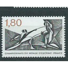 Francia - Correo 1981 Yvert 2147 ** Mnh  Deportes esgrima