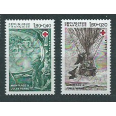 Francia - Correo 1982 Yvert 2247/8 ** Mnh  Cruz roja