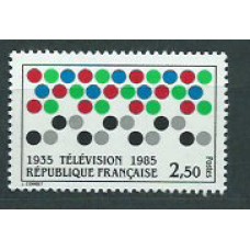 Francia - Correo 1985 Yvert 2353 ** Mnh  Televisión