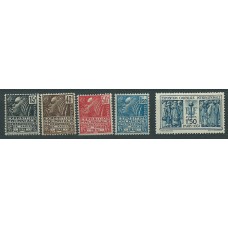 Francia - Correo 1931 Yvert 270/4 * Mh