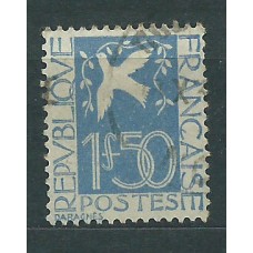 Francia - Correo 1934 Yvert 294 usado   Paloma de la paz