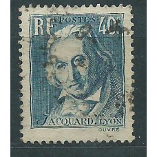 Francia - Correo 1934 Yvert 295 usado   Josep Marie Jacquard