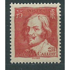 Francia - Correo 1935 Yvert 306 ** Mnh  Jacques Callot