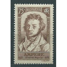 Francia - Correo 1936 Yvert 310 ** Mnh André-Marie Ampère