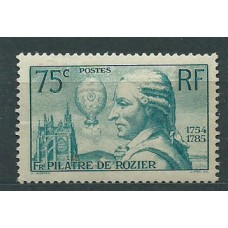 Francia - Correo 1936 Yvert 313 ** Mnh  Francois Pilâtre