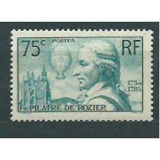 Francia - Correo 1936 Yvert 313 * Mh  Francois Pilâtre