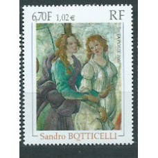 Francia - Correo 2000 Yvert 3301 ** Mnh  Pintura Botticelli