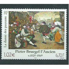 Francia - Correo 2001 Yvert 3369 ** Mnh  Pintura Bruegel