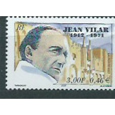 Francia - Correo 2001 Yvert 3398 ** Mnh  Jean Vilar