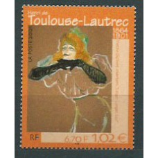 Francia - Correo 2001 Yvert 3421 ** Mnh Toulousse Lautrec