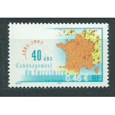 Francia - Correo 2003 Yvert 3543 ** Mnh  Mapa