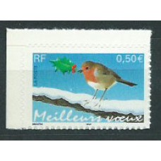 Francia - Autoadhesivos 2003 Yvert 37 ** Mnh  Fauna ave