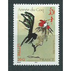 Francia - Correo 2005 Yvert 3749 ** Mnh  Año del gallo