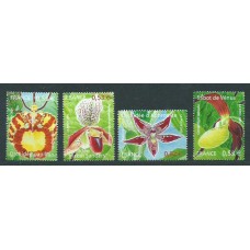 Francia - Correo 2005 Yvert 3763/6 ** Mnh  Flores